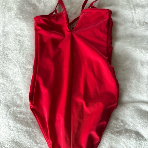 Balera Red Leotard Dancewear Small Child SC Gymnastics Dance 4/5 - Picture 2 of 3